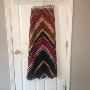 Geometric Maxi Skirt